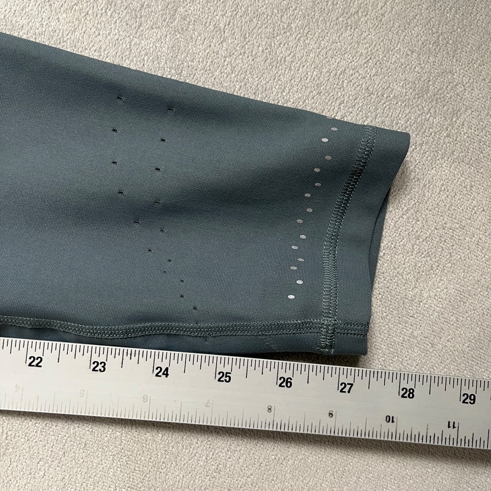 Lululemon Zoned In Tight 27" Womens Size 10 Slate Grey SenseKnit Leggings W5BBNS - Picture 7 of 9
